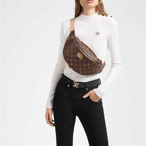 louis vuitton bum bag black strap|High Rise Bumbag Monogram Canvas .